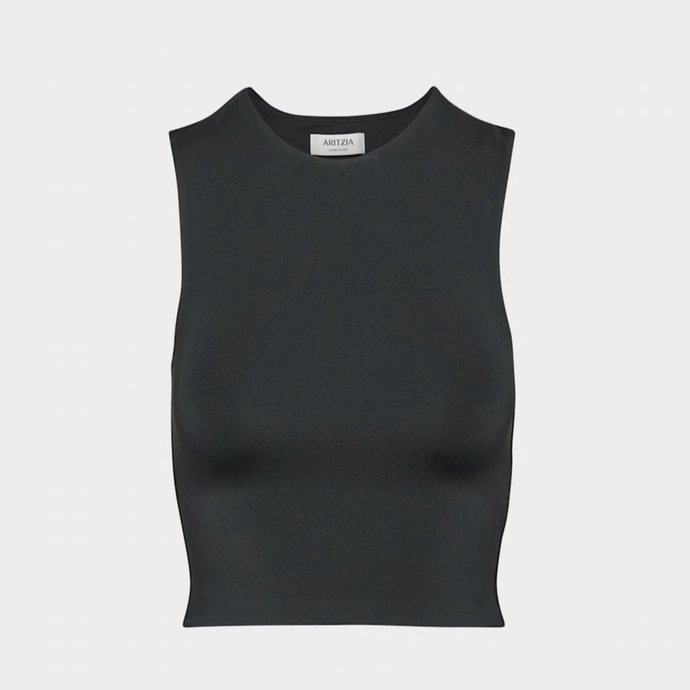 Babaton Original Contour Crew Tank Aritzia White XS